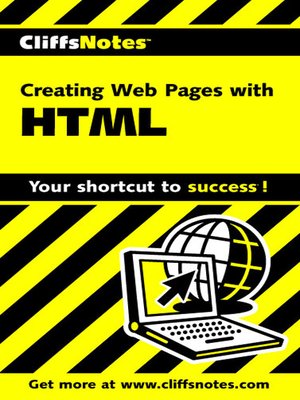 CliffsNotes Creating Web Pages with HTML - ebook